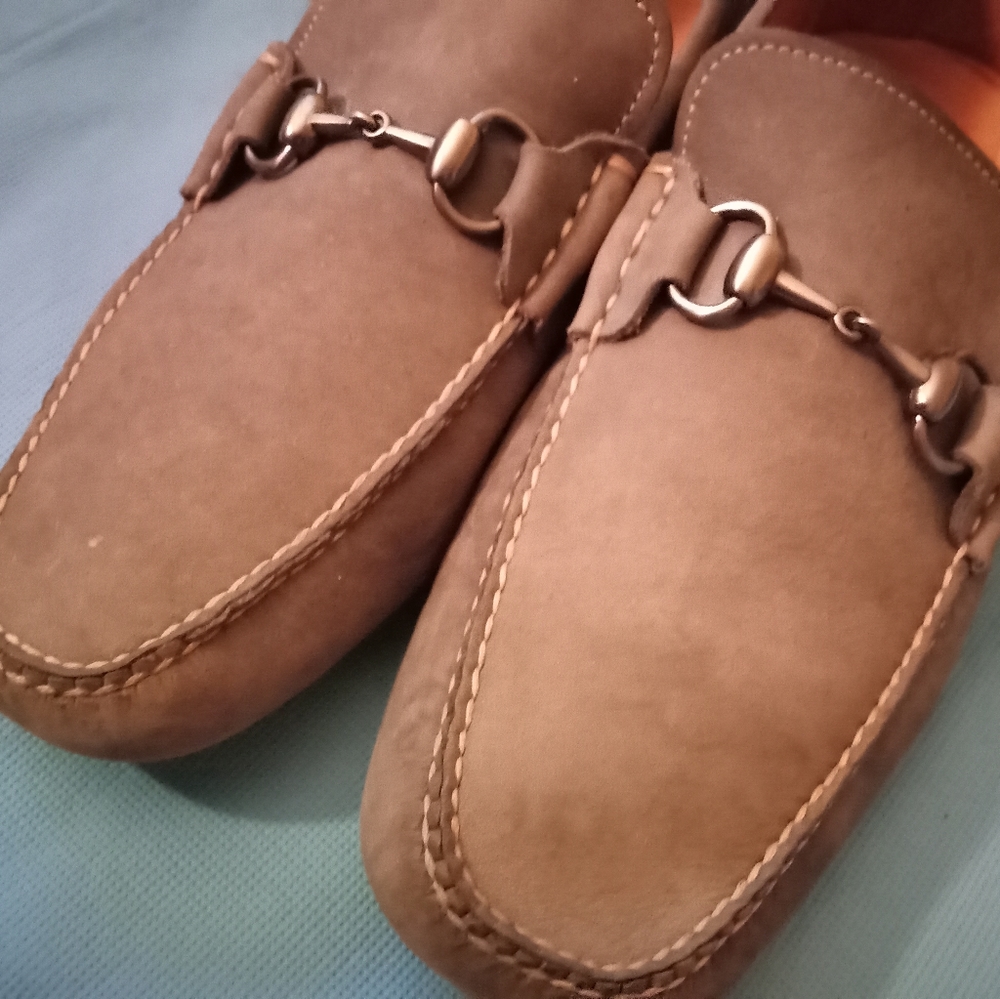 Peter Millar Suede Leather Loafers sz10🤸💥😎
